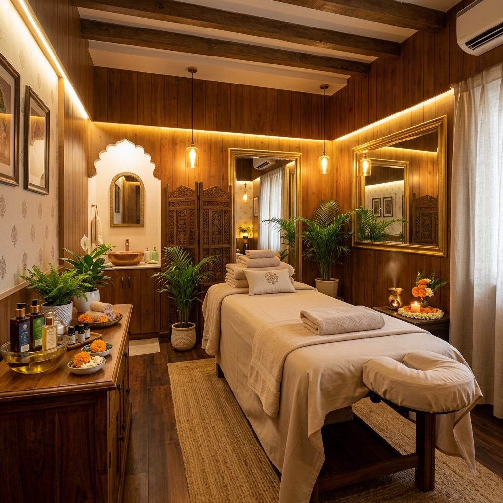 Massage Room Setup