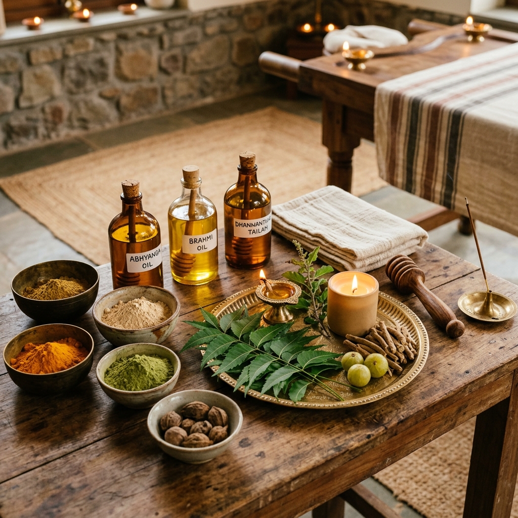 Ayurvedic Oil Massage
